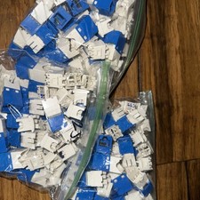 Panduit CJ688TGBU UTP Jack Module - Blue Used, 100 Genuine Panduit Lot Of 10