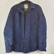 S/R Stitches & Rivets Denim Company Men’s L Corduroy Jacket quilted liner