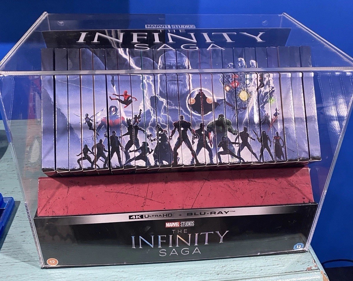 Marvel Studios The Infinity Saga Limited Edition Box Set (4K + Blu-ray 50 Disks)