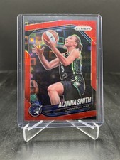 2025 Panini Prizm WNBA Basketball Alanna Smith Red Pandora 123/199 #101
