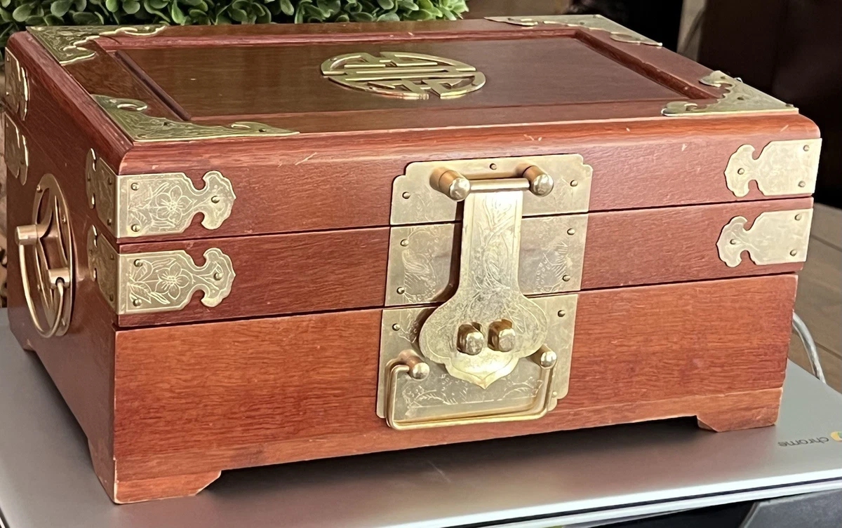 Wooden Gold Antique Chinese Boxes for sale | eBay