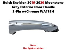 16 -20 Buick Envision Moonstone Gray Exterior Door Handle 2-pin Wchrome Wa179h 16 -20 Buick Envision Moonstone Gray Exterior Door Handle 2-pin Wchrome Wa179h