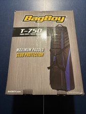 Brand New Bag Boy Golf T-750 Travel Bag Cover Case Black/Royal
