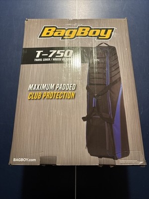 Brand New Bag Boy Golf T-750 Travel Bag Cover Case Black/Royal