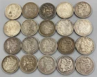 20 US 90% Silver Morgan $1 1878-1902 mixed dates L24216