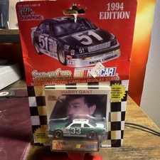 Racing Champions NASCAR Harry Gant 33 1994 Green Diecast with Card  Stand