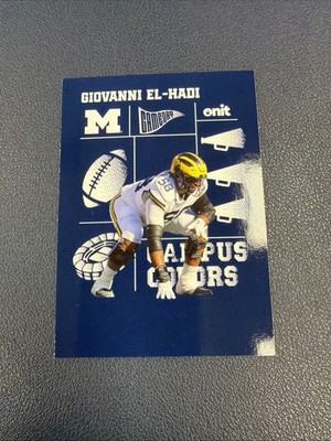 2025 Onit Athlete Giovanni El-Hadi Campus Colors #CC-3 Michigan Wolverines AF1