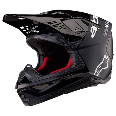 Alpinestars Supertech M10 Flood MIPS Motorcycle & Dirt Bike Helmet X-Large Black