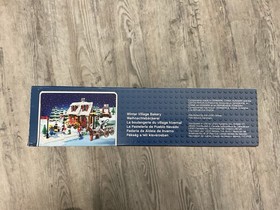 LEGO 10216 Winter Village Bakery Christmas Retired Sealed Horse Chef Mini Figure