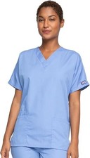 Cherokee Workwear Originals Women's V-Neck Scrub Top All Colors  Sizes  4700