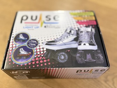Chicago Skates Size 3Roller Skates - Pulse By Chicago Skates, Silver In Color