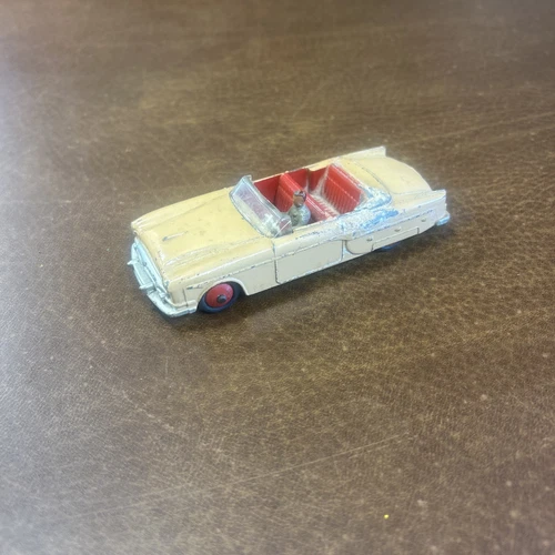 Dinky Toys Cadillac Eldorado 131 in Salmon Vintage Diecast Car Made in England