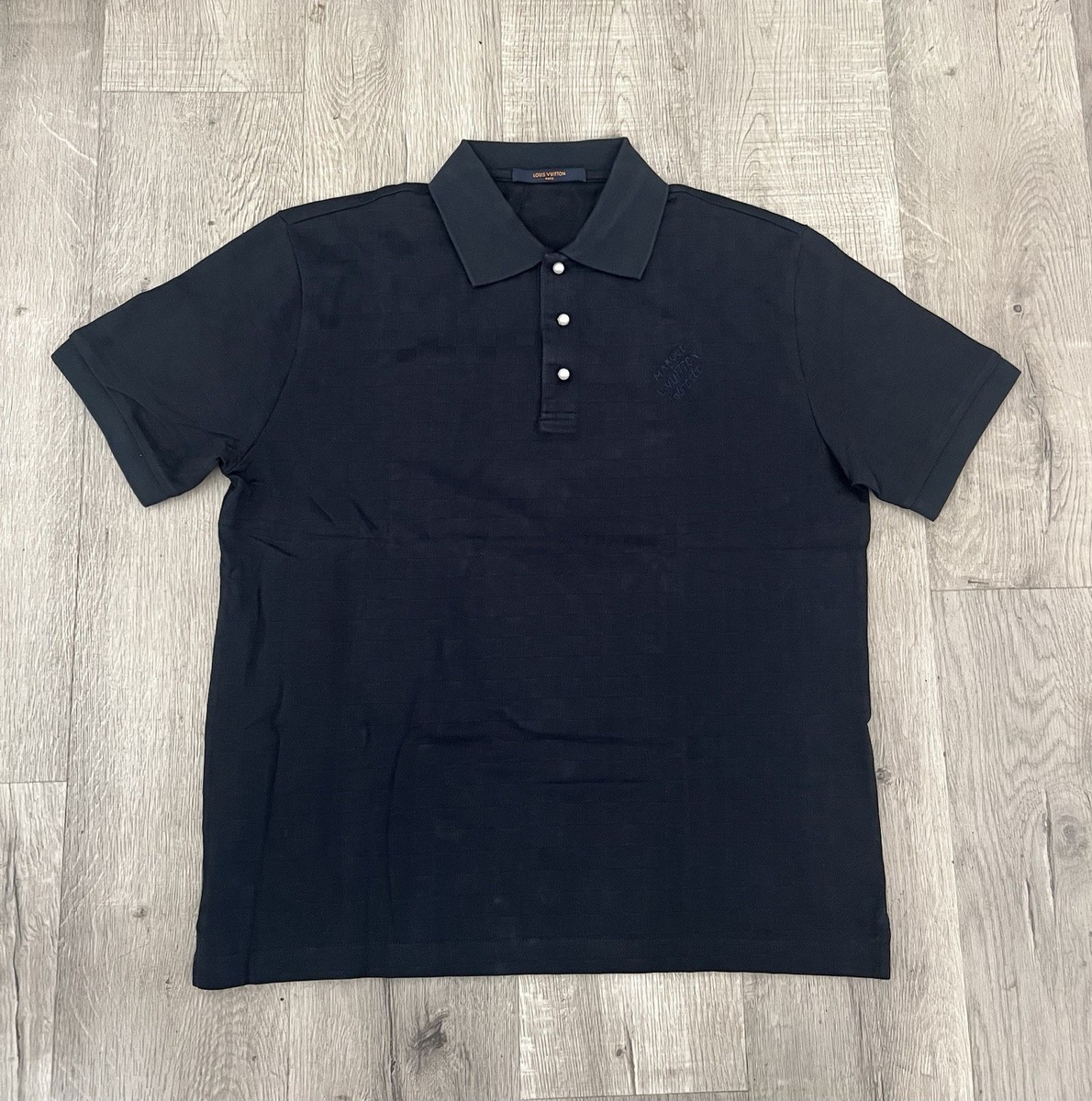 Sơ Mi Camisas De Hombre Louis Vuitton Luxury Letter Printed Shirt