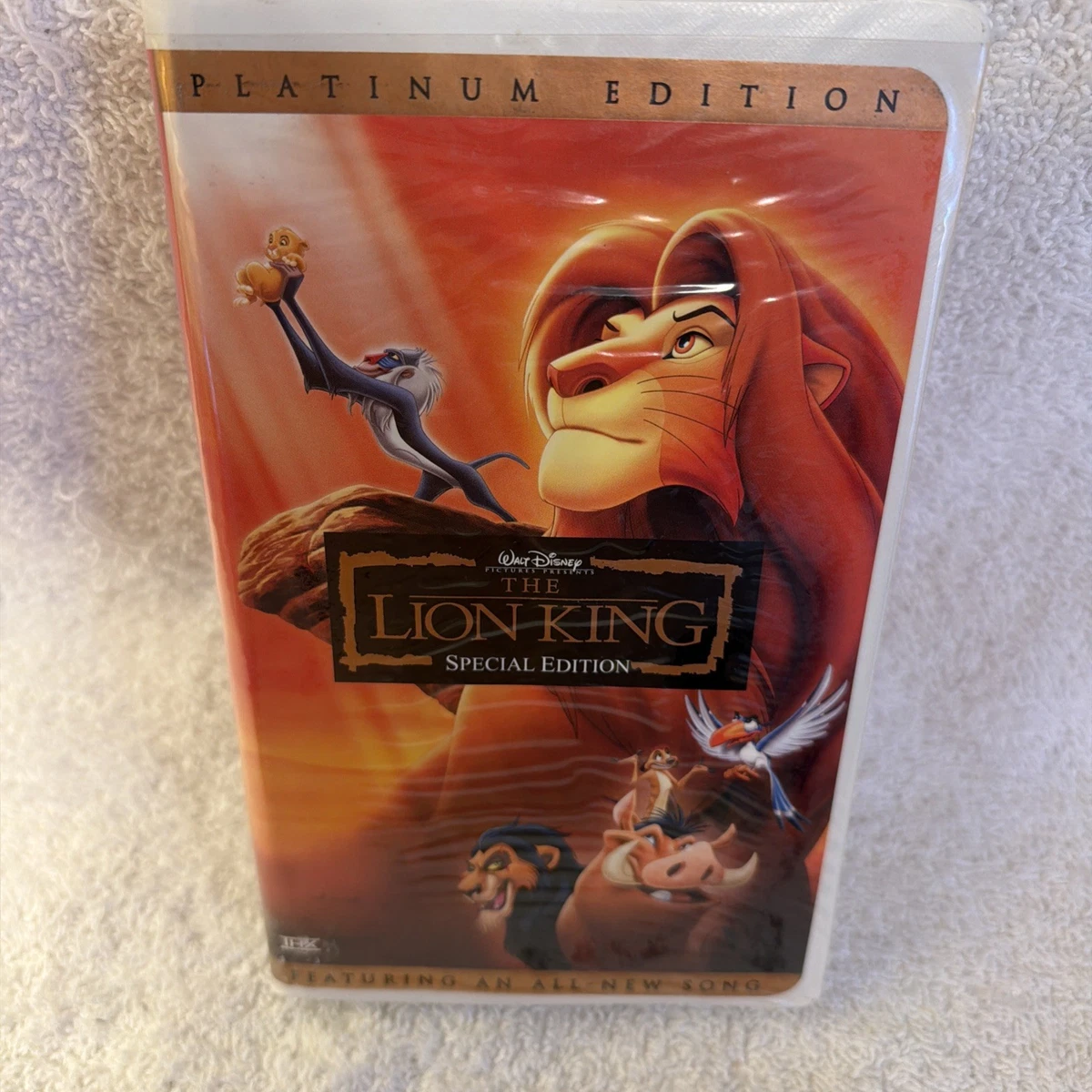 (未使用･未開封品)Lion King [VHS] Preços baixos em O Rei Leão Edição de Colecionador Fitas VHS | eBay