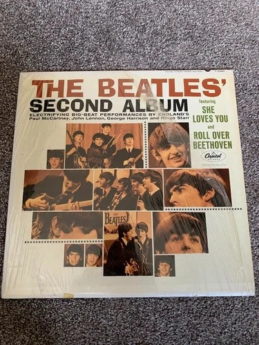 The Beatles' Second Album Vinyl LP Original 1964 US Mono Capitol T-2080