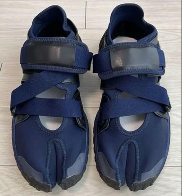 Maison Margiela Sneakers Shoes MEDIC Navy Black Nylon Tabi Men's US10 Near mint