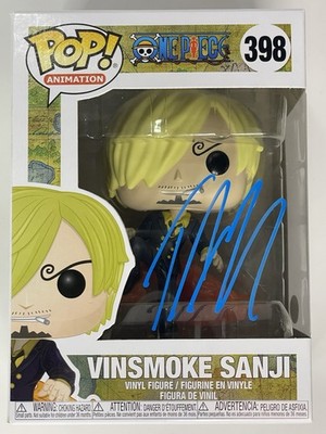 Funko POP! Animation: One Piece - Sanji (Fishman) Signed By Taz Skylar Damaged