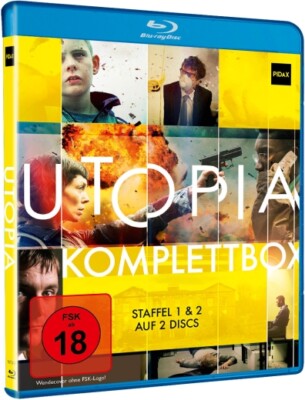 Blu-ray - Utopia -Komplettbox *dystopische Thriller-Serie mit Kultstatus * Pidax