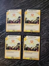 Duel Masters 2004 WotC Moonlight Flash #11/110 4 Total Card Light Played