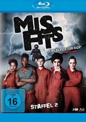 Misfits - Season/Staffel 2 - 2-BLU-RAY-NEU