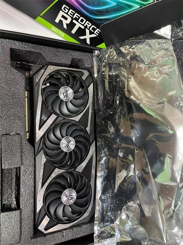 ASUS ROG Strix GeForce RTX 3070 8GB GDDR6 Graphics Card - 第 2/6 張圖片