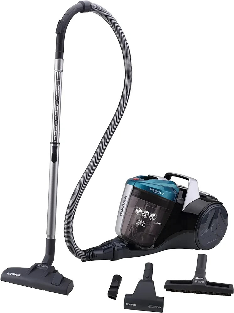 Hoover BR71_BR30 Bagless Canister Vacuum Cleaner, Cyclonic