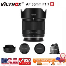 Viltrox AF 35mm F1.7 APS-C Large Aperture Auto Focus Prime Lens for Fuji X Mount