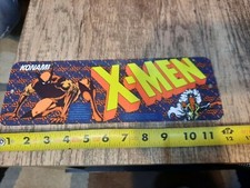 the X-Men Classic Arcade Video Game Marquee Banner 4x12 Metal Wall Sign Konami