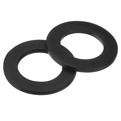 #ad Uxcell 10Pcs M22 Flat Washer Carbon Steel 22Mm ID X 40Mm OD X 3Mm Thick for Bol $17.95