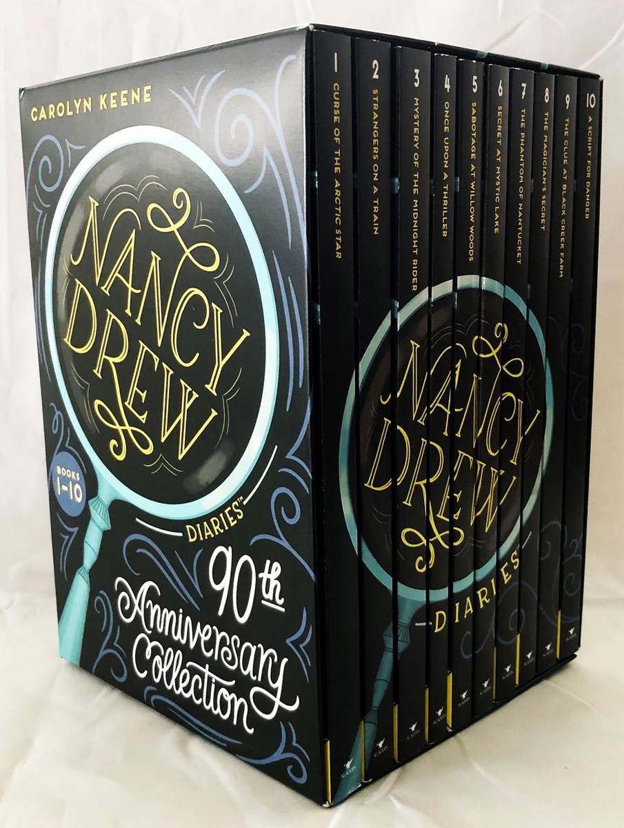 New NANCY DREW 90th Anniversary Collection Boxed Set Diaries Books