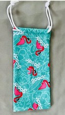 New GOODR Micro Fiber Soft Sunglasses Flamingo Pouch Case Bag Cleaning Cloth
