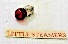 1447 LED RED MODEL TRAIN ACCESORY  BULB  SCREW  AC  18 VOLT 1447 RED LED