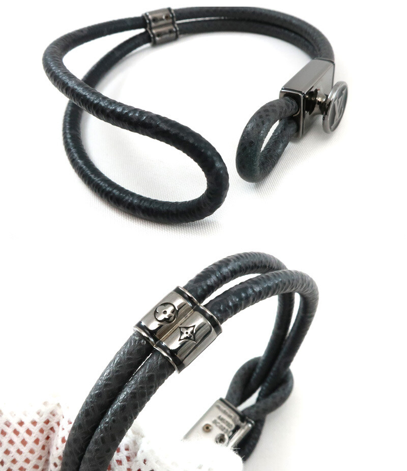 LOUIS VUITTON Bracelet Loop It Leather Bracelet LOUIS VUITTON Bracelet Loop It Leather Bracelet