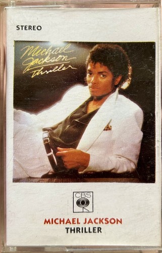 Michael Jackson THRILLER Album K7 Cassette Audio Tape