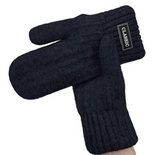 Winter Mittens Gloves for Women Warm Fleece Lining Knit Thick Gloves for Cold