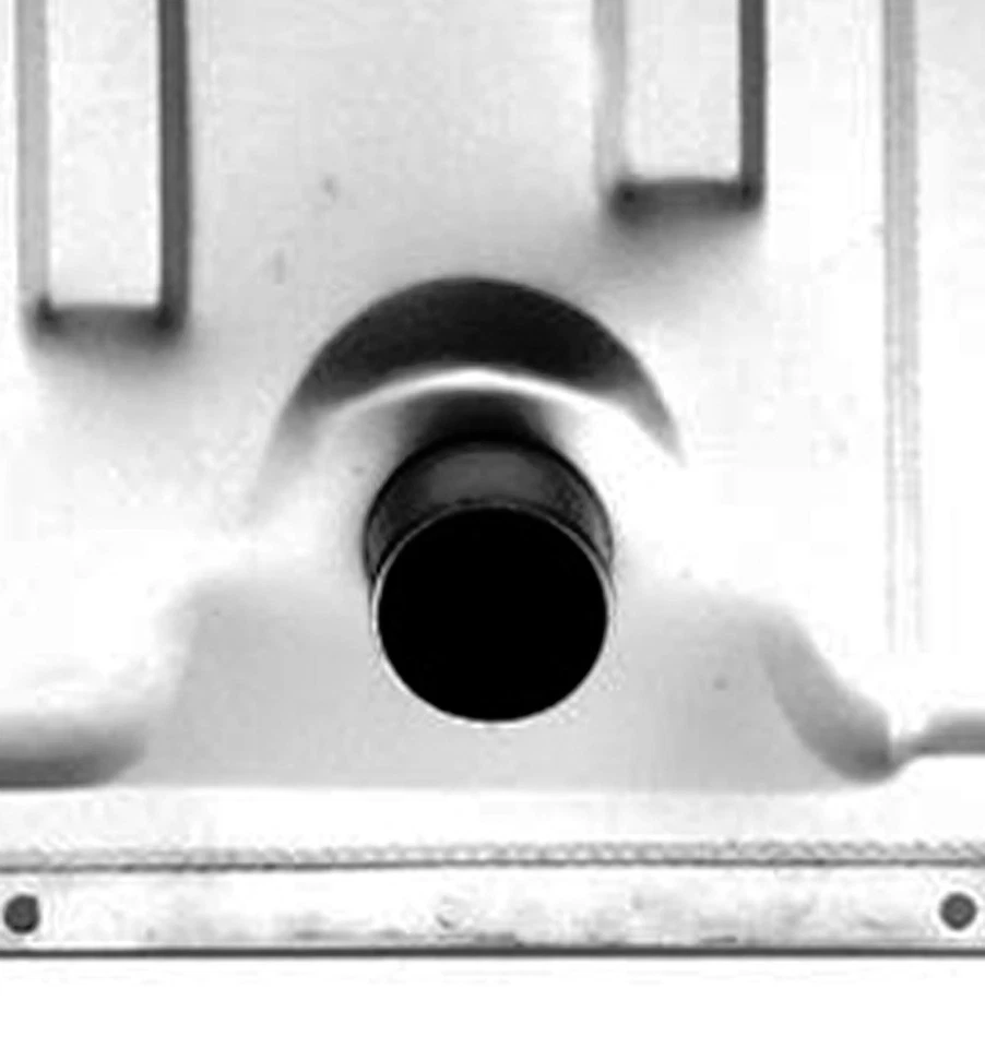 ¡NUEVO! Ford Mustang Cougar 1969 tanque de combustible de gasolina con tapón de drenaje acero inoxidable Foto 4 de 4