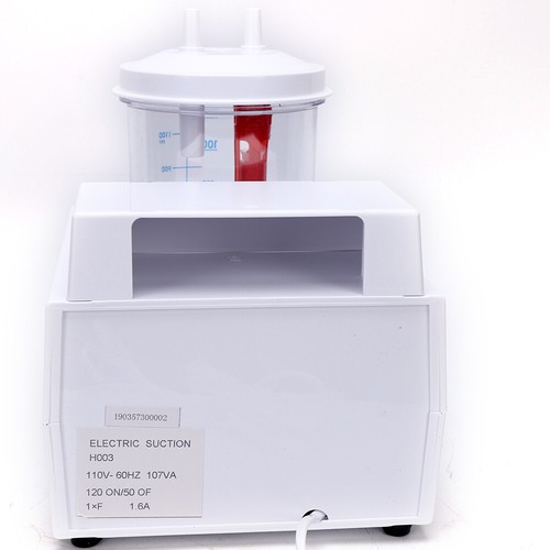 Aspiratore medico di emergenza unità di aspirazione flemma portatile 1L macchina USA - Foto 3 di 12
