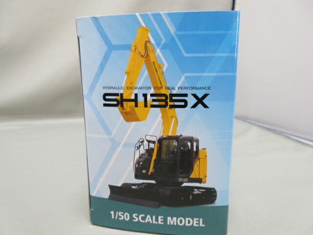 Sumitomo SH135X-7 Excavator Diecast Model 1/50 mini japanese