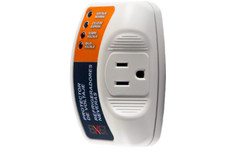 Single Outlet Surge Protector Plug In Refrigerators Air Conditioner TV PC 120V
