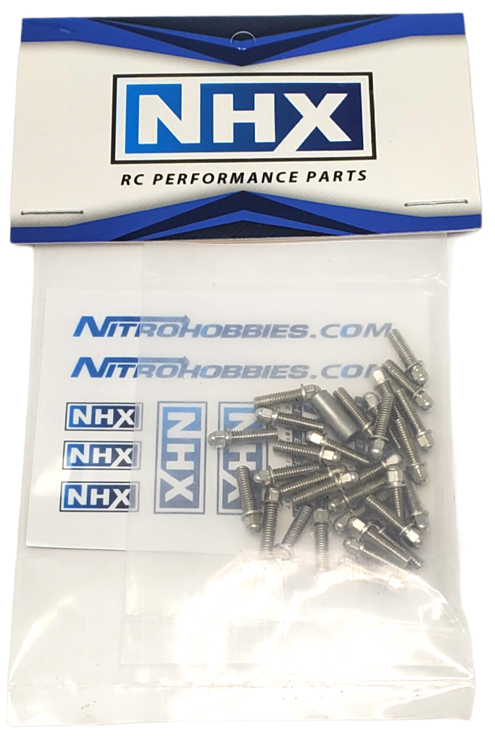 NHX RC M3 x 10mm Scale Stainless Screw Kit for Beadlock Hub/Ring 30pcs