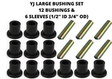 YJ Large Spring Polyurethane Bushings Set DAYM02153 (12pcs) DAY10013 (6pcs)