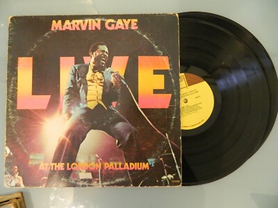US盤 Marvin Gaye LIVE AT LONDON PALLADIUM Marvin Gaye Live at the London Palladium Tamla Records Double