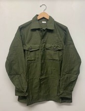 NOS OG107 Fatigue Shirt, Size 15 1/2 x 33, 1970, US Army Q-96