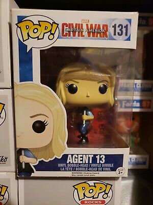 Funko Pop Captain America Civil War Agent 13 #131