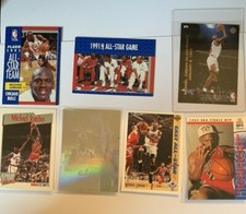  Michael Jordan BASKETBALL Cards Bulls MVP Hologram 1990 '91 '93 All Star Fleer 