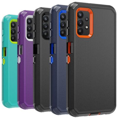 For Samsung Galaxy A32 A52 A54 A12 A13 A14 5G Case Rugged Shockproof Phone Cover