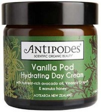 Antipodes Vanilla Pod Hydrating Day Cream 60ml with Manuka Honey  - made in NZ
