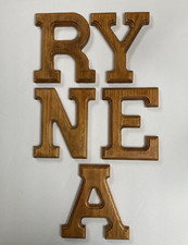 6 Inch Wooden Letters Finished Decorative Choose Your Letter