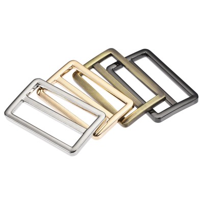 38,6 mm (1,52 Zoll) Flach Metall Schiebeband Verstellbare Schnalle 4 Farben 4 Stck.