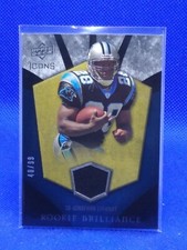 2008 Icons Brilliance Rainbow Gold Jerseys /99 Jonathan Stewart #RB20 Rookie RC